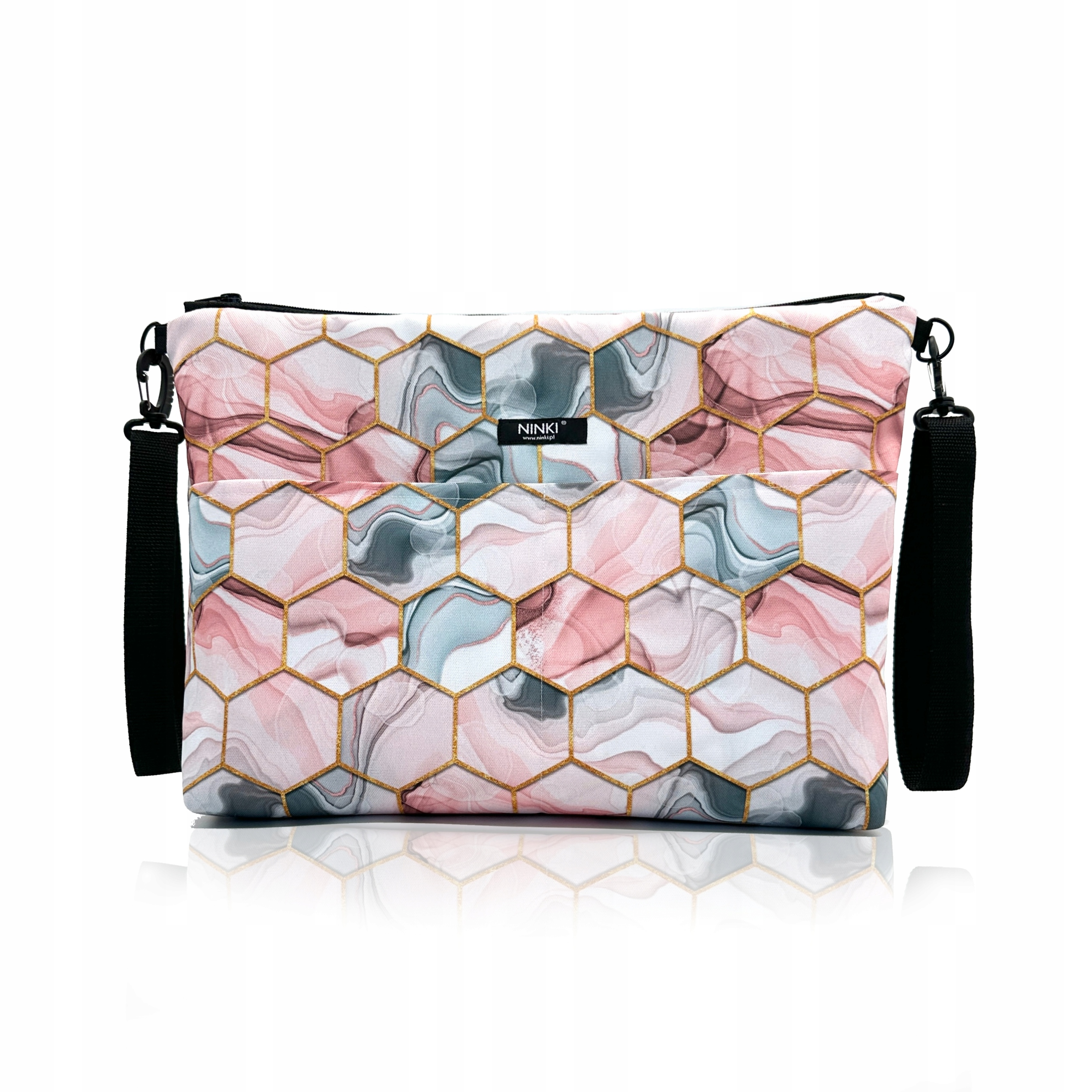 Torba do wózka organizer duża dla mamy taty pasek