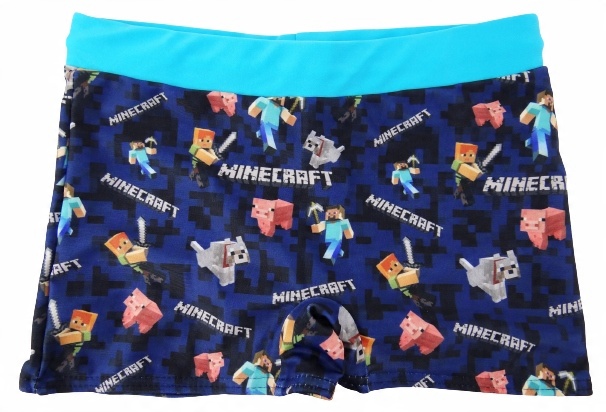 

Kąpielówki Minecraft basen bokserki wz. 2 roz. 146