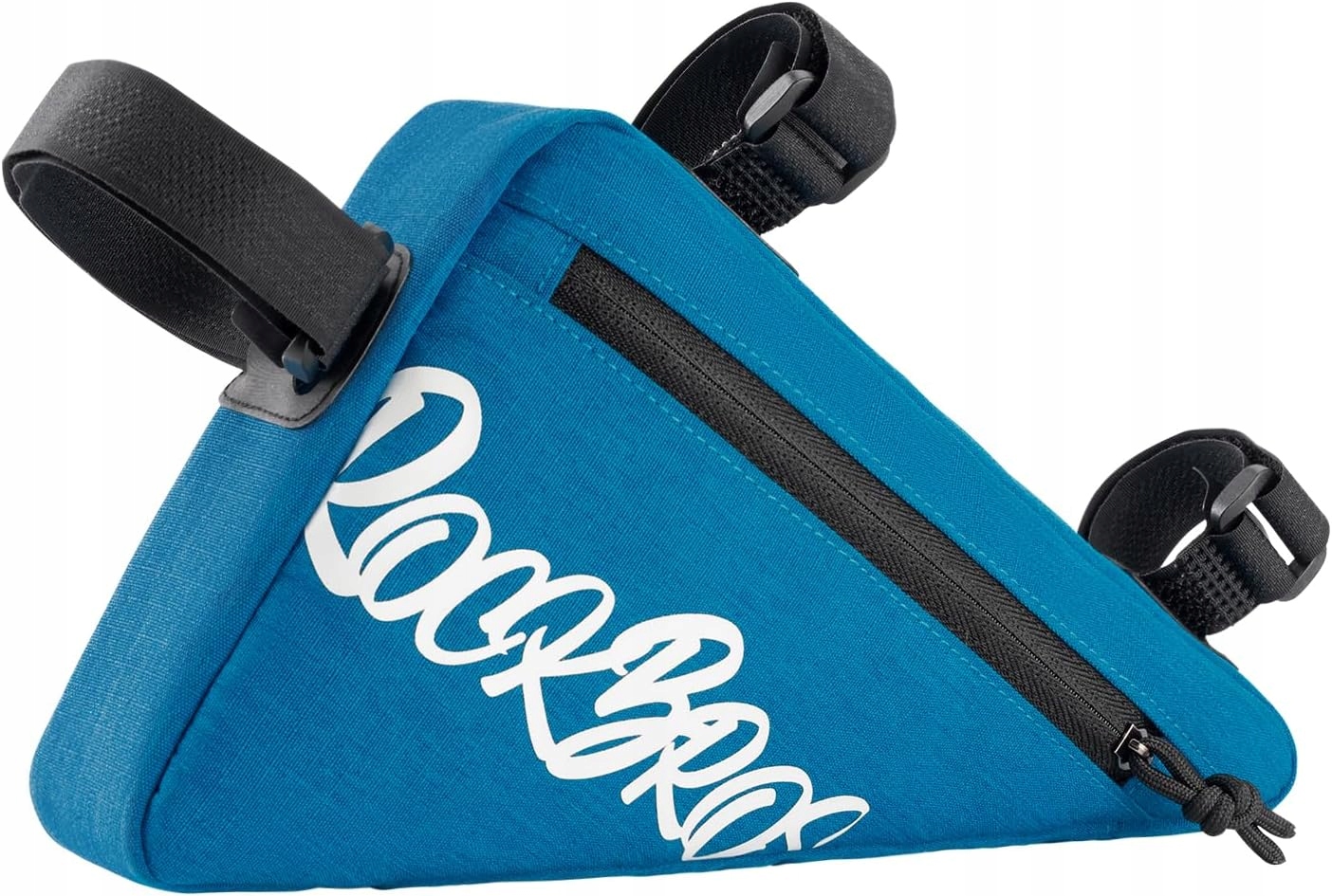 Rockbros Torba Rowerowa na Ramę Trójkątna 0,8L Niebieski Paski na Rzep