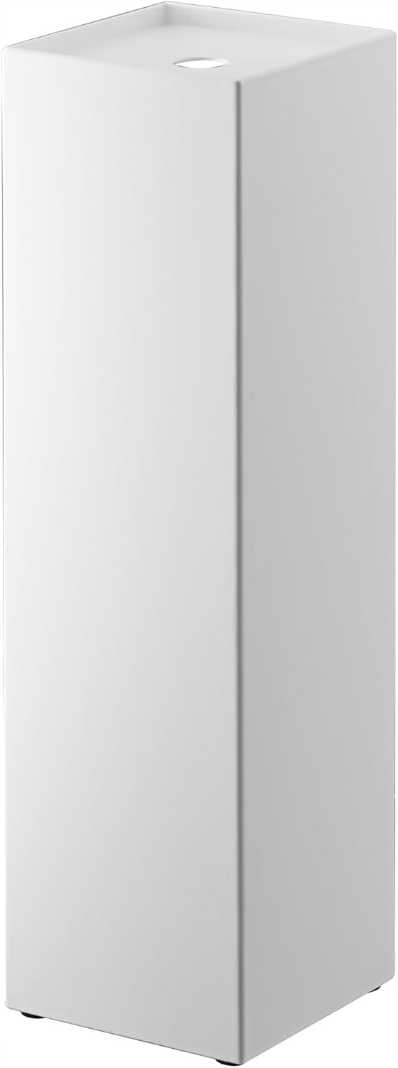 Yamazaki Držák na toaletní papír diskrétní s poličkou na 3 role, bílý