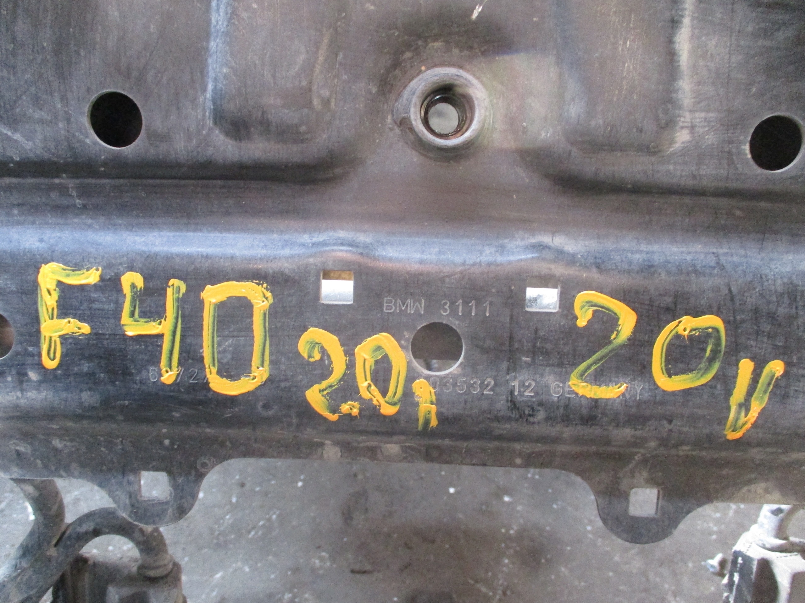 axle beam subframe axle beam front front BMW 1 F40 M 4X4