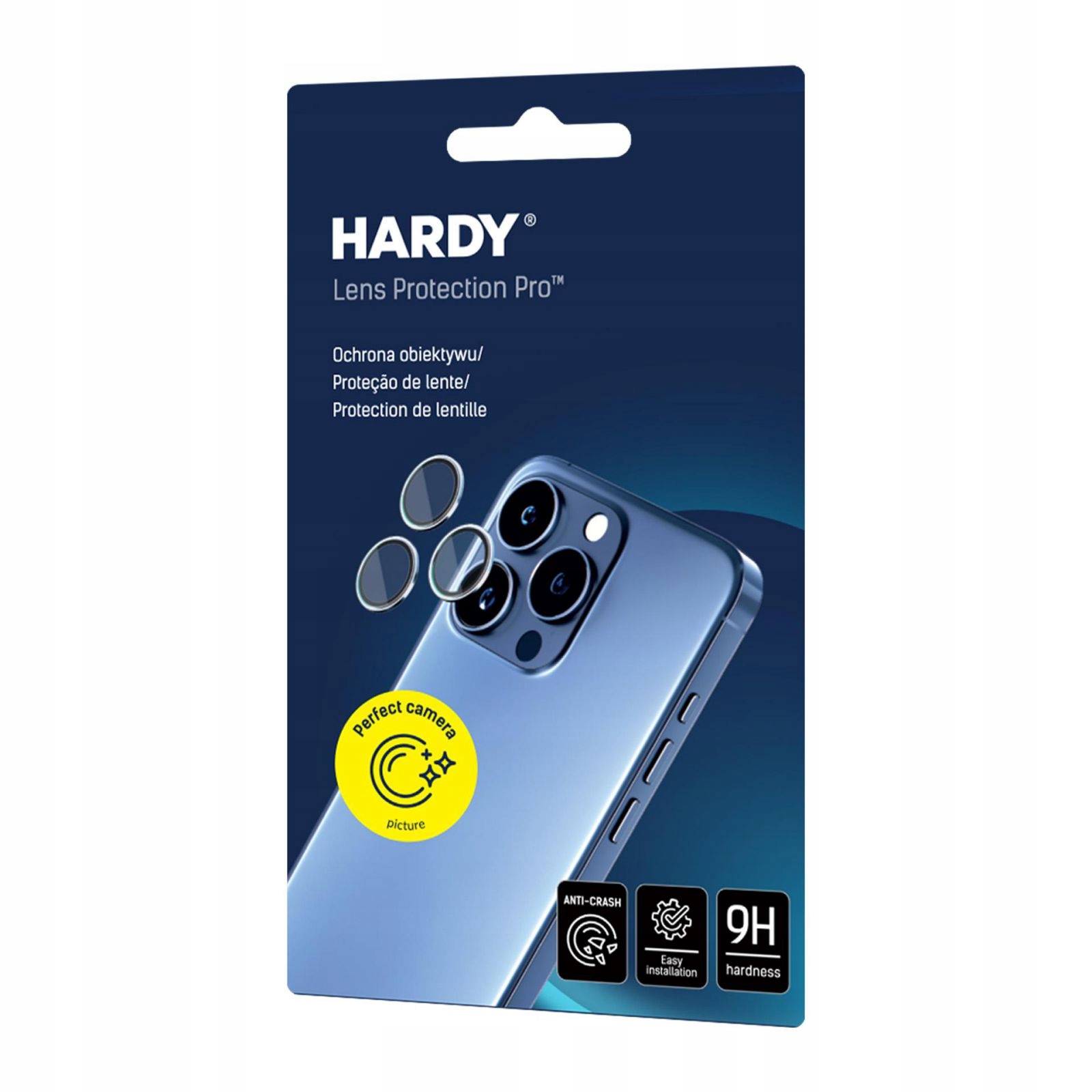 3mk Hardy Lens Protection ochrona aparatu dla iPhone 17 Air przezroczysta