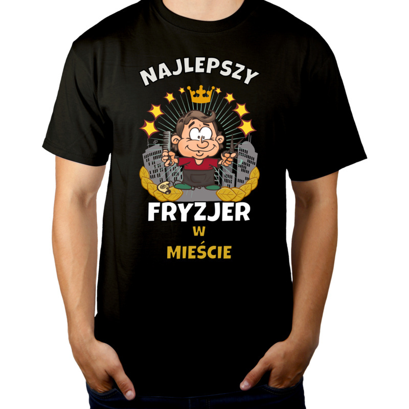 

Najlepszy fryzjer w mieście koszulka