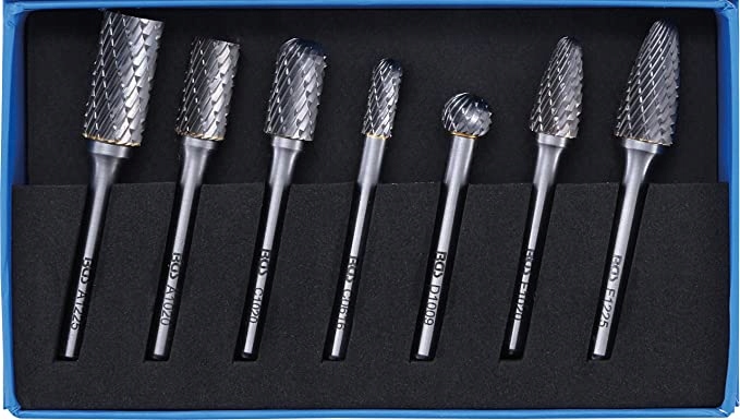 Sada tvarových fréz Hss, 7 ks