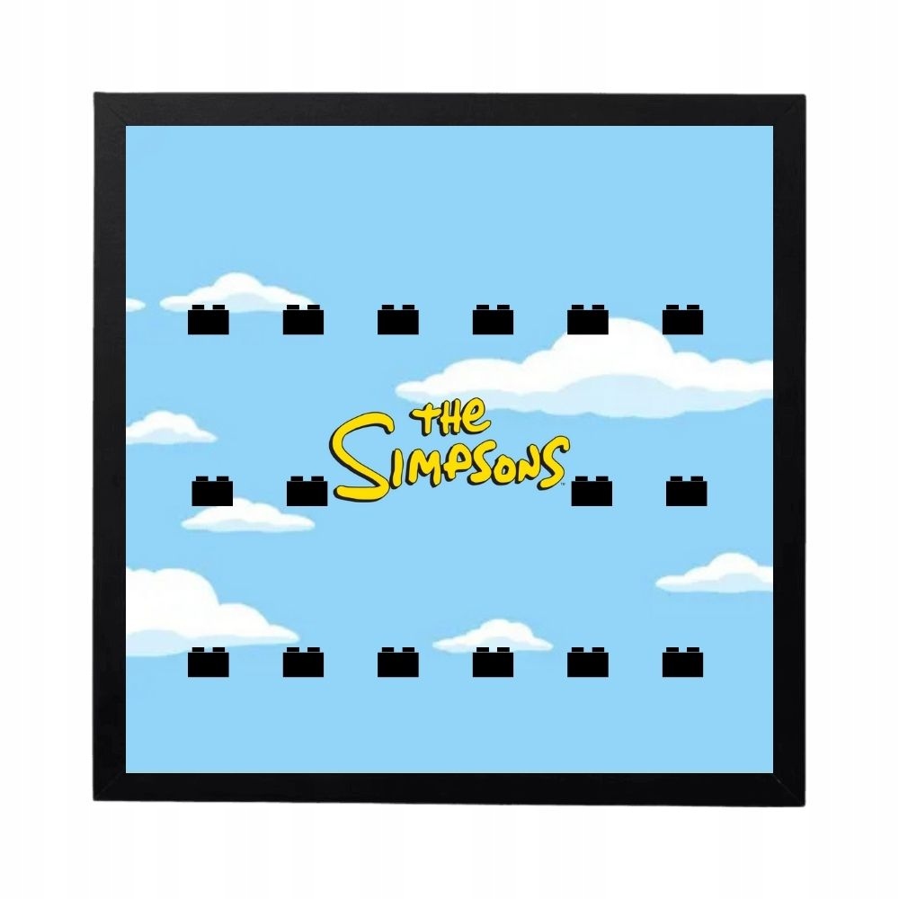 Personalizovaný Rámeček pro minifigurky Lego 71005 The Simpsons