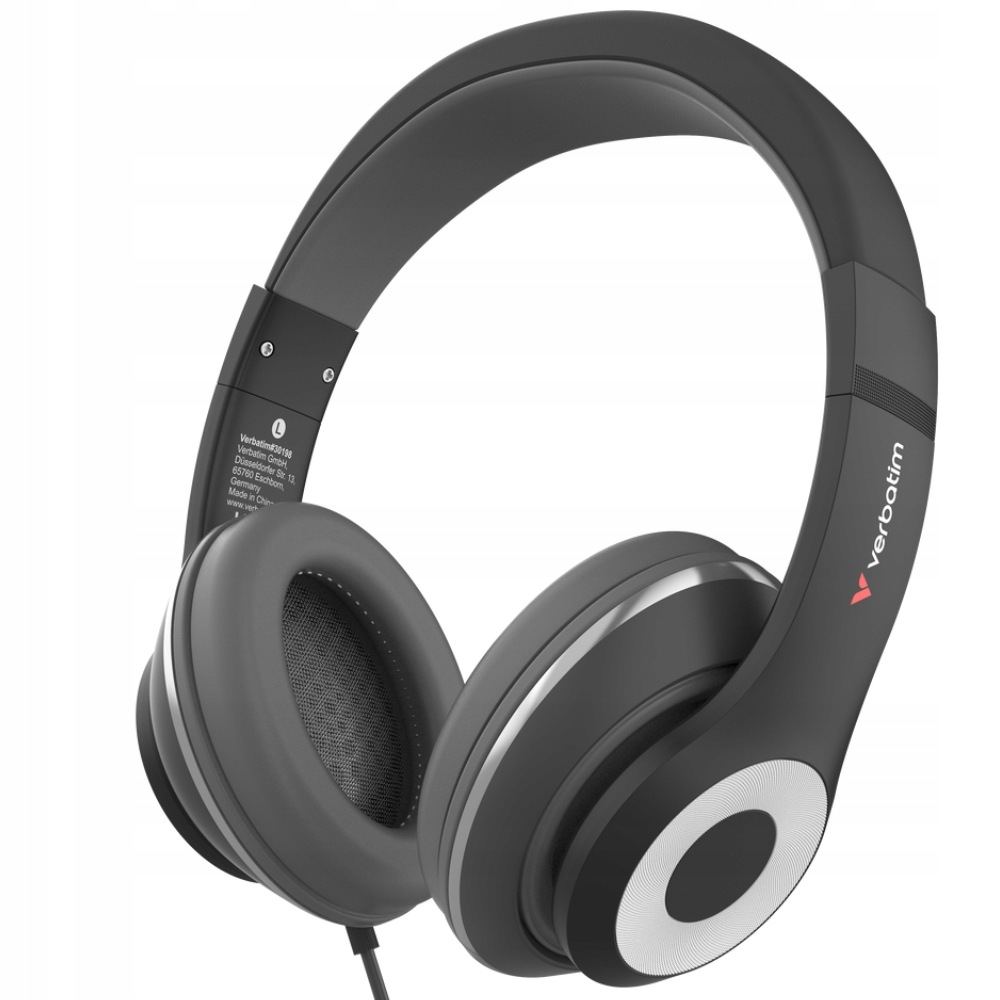 TruSound Verbatim vezetékes fejhallgató Usb-c fekete 30198