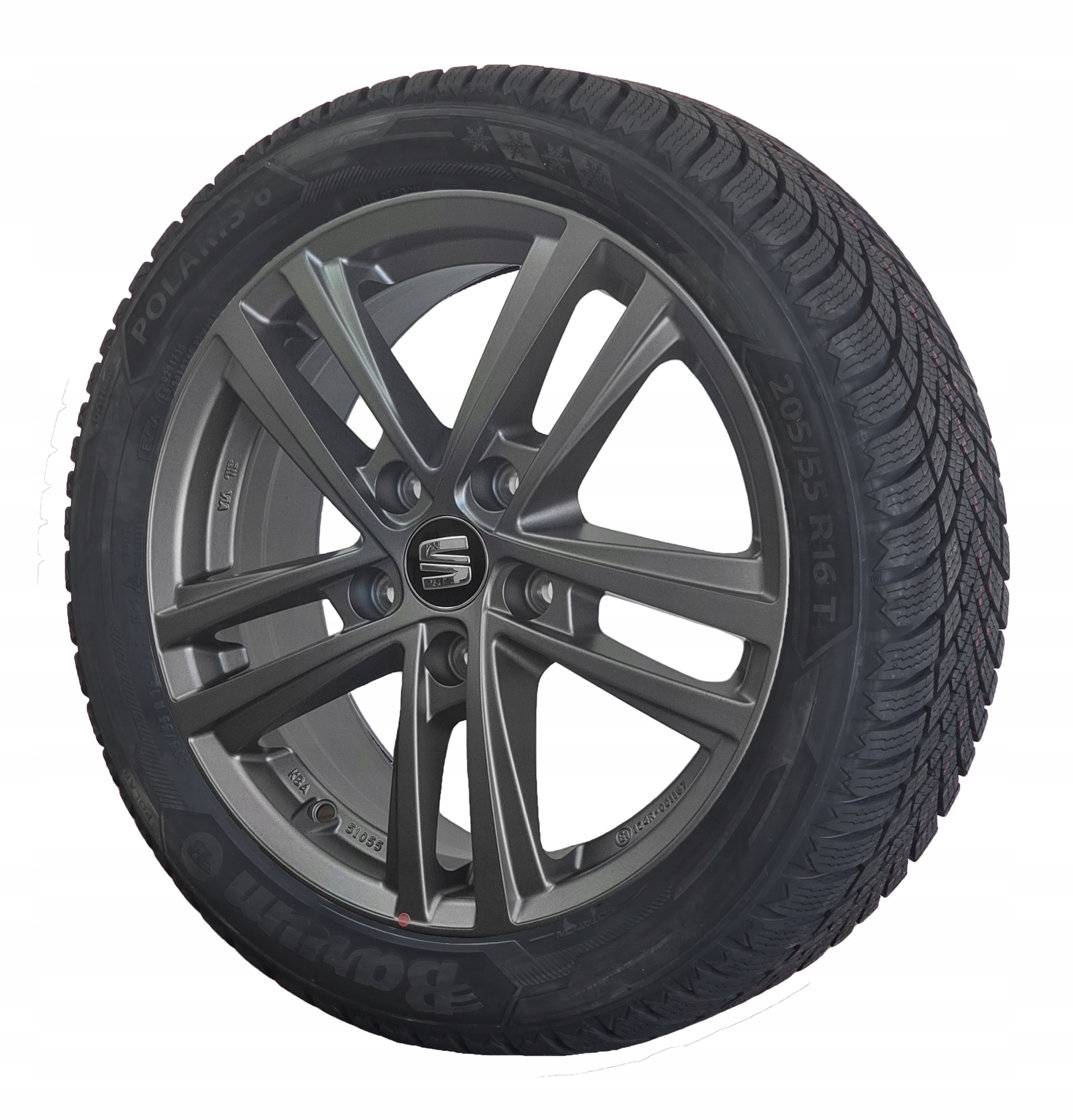 Nové Grafitové Kolesá Seat Leon 2 3 4 Barum Polaris 6 16 Cali 2025 Rok