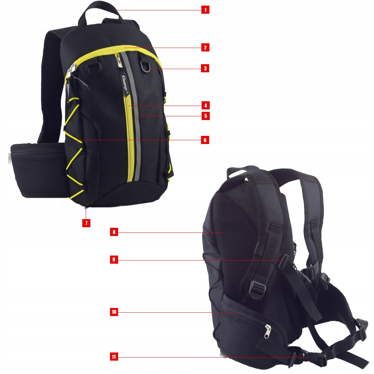 PLECAK NA ROWER ROWEROWY DO BIEGANIA BIEGOWY 10L Rodzaj plecak