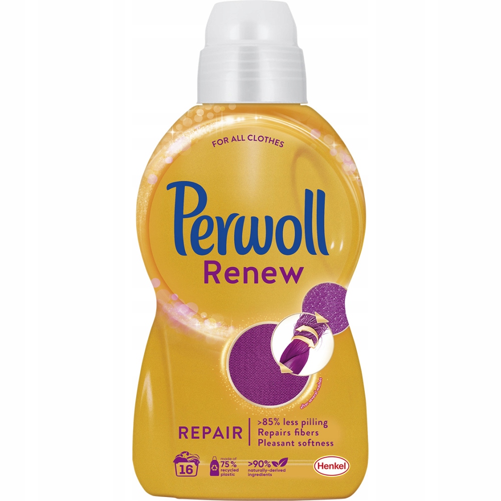 

Perwoll Płyn do Prania Renew Repair 960ml Złoty