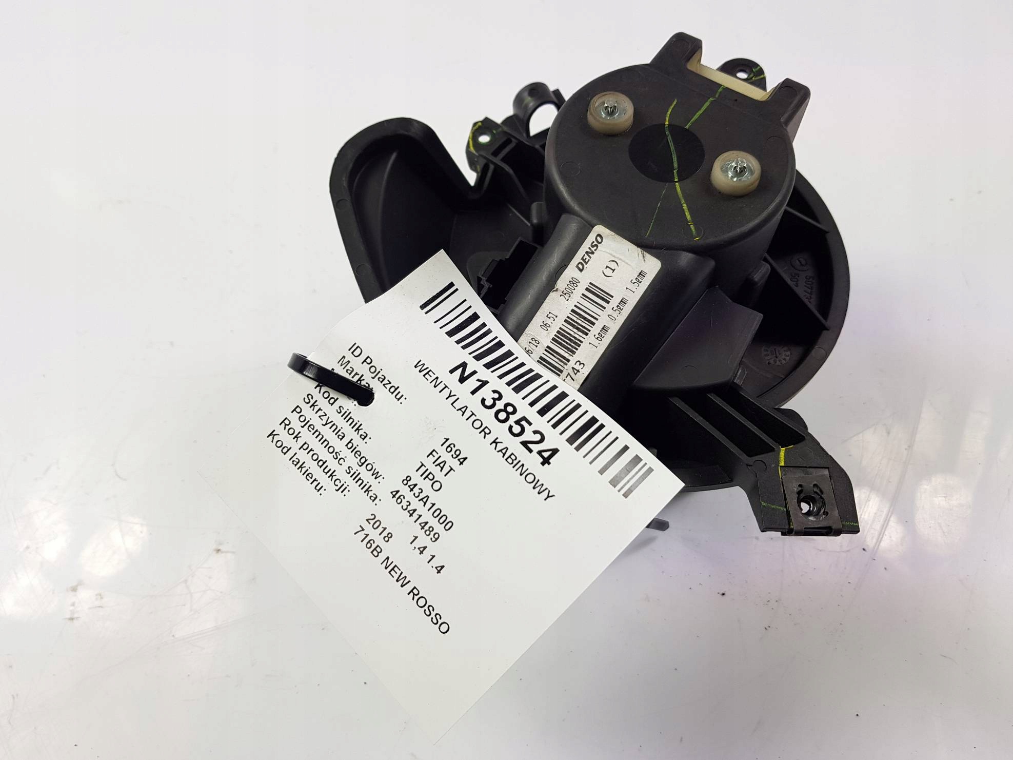 heating fan cab FIAT TIPO