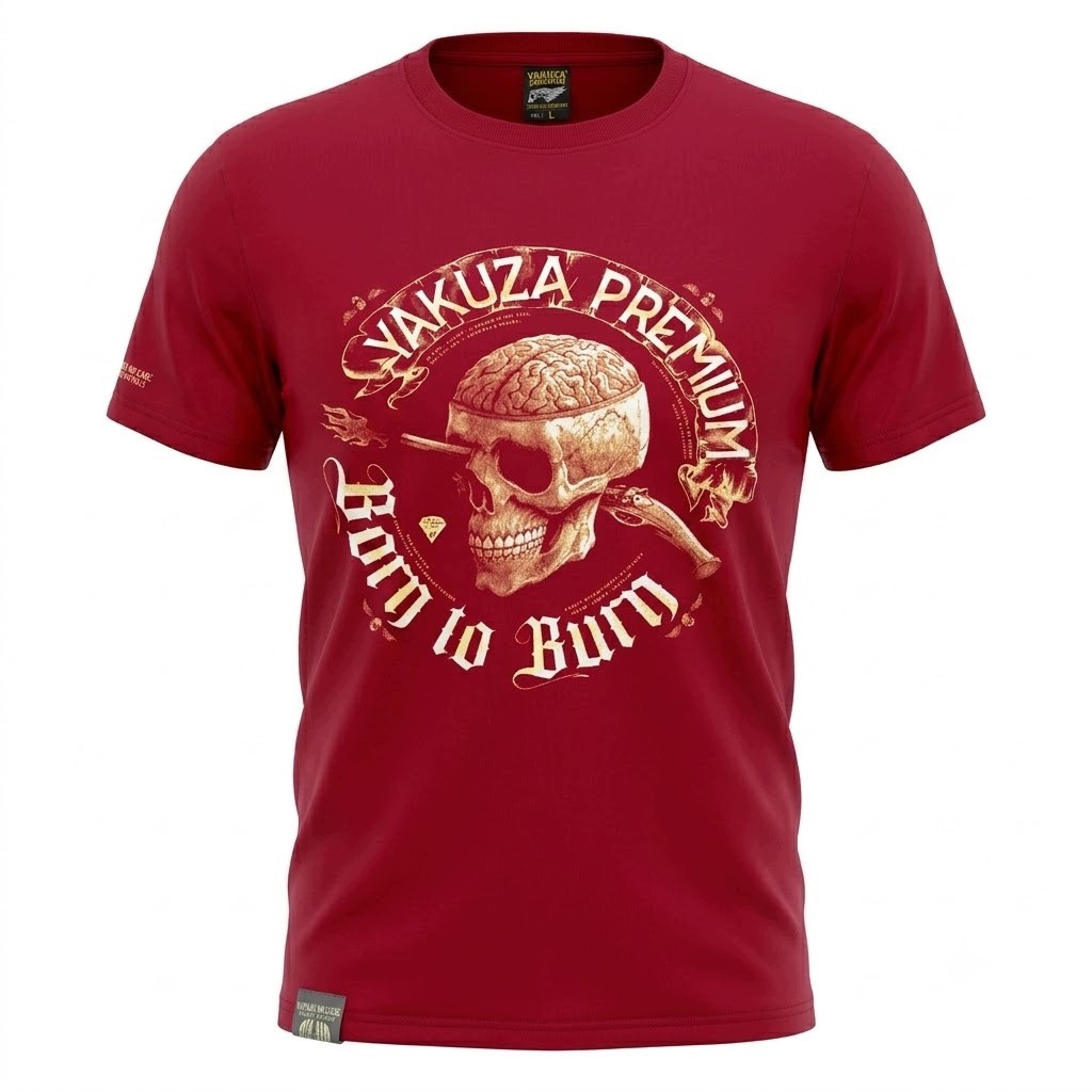 Yakuza Premium tričko pánské 4006 červená 2XL