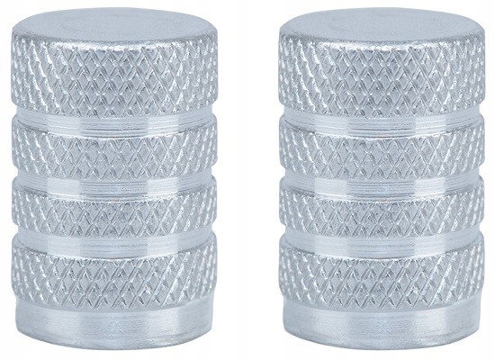 

Oxford nakrętki na wentyle chrom srebrne