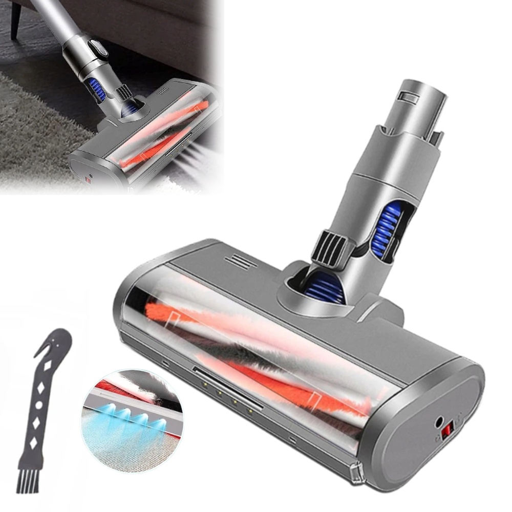 Vyměnitelný kartáč pro Dyson V6/DC58/DC59/DC61/DC62 Led Šedý