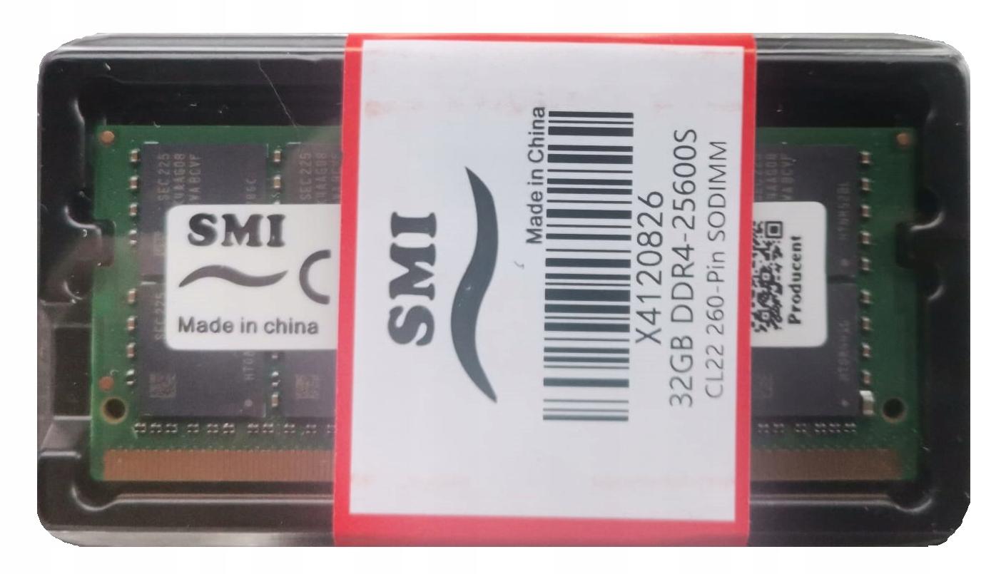 paměť Ram DDR4 32GB 3200mhz Sodimm pro notebook, všechny desky