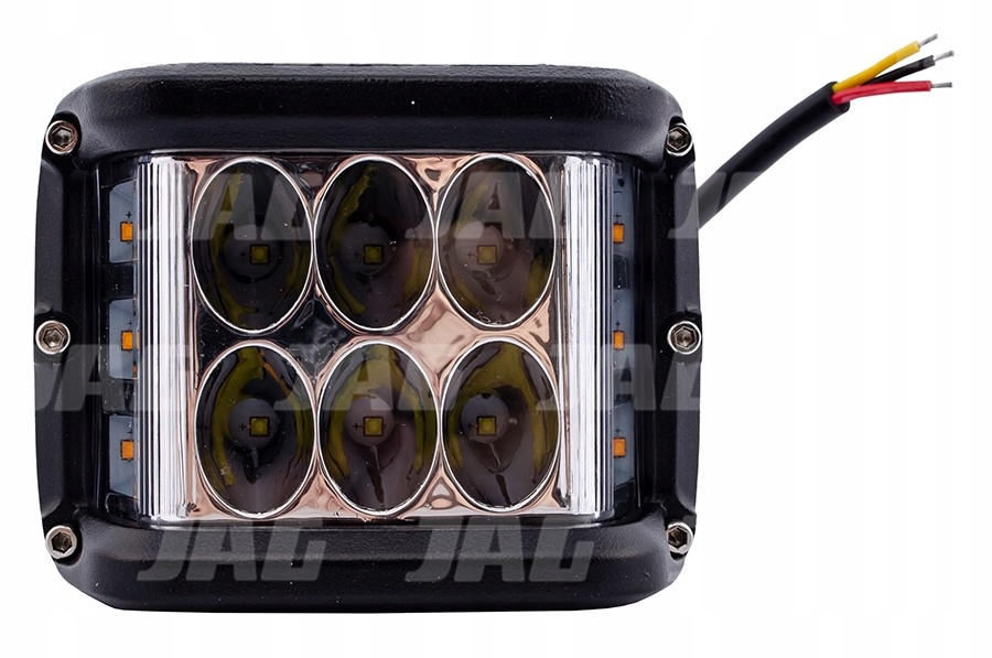 Led pracovní světlo 27W 10-30V 9 Epistar Led, obdélníkové, výstražné světlo