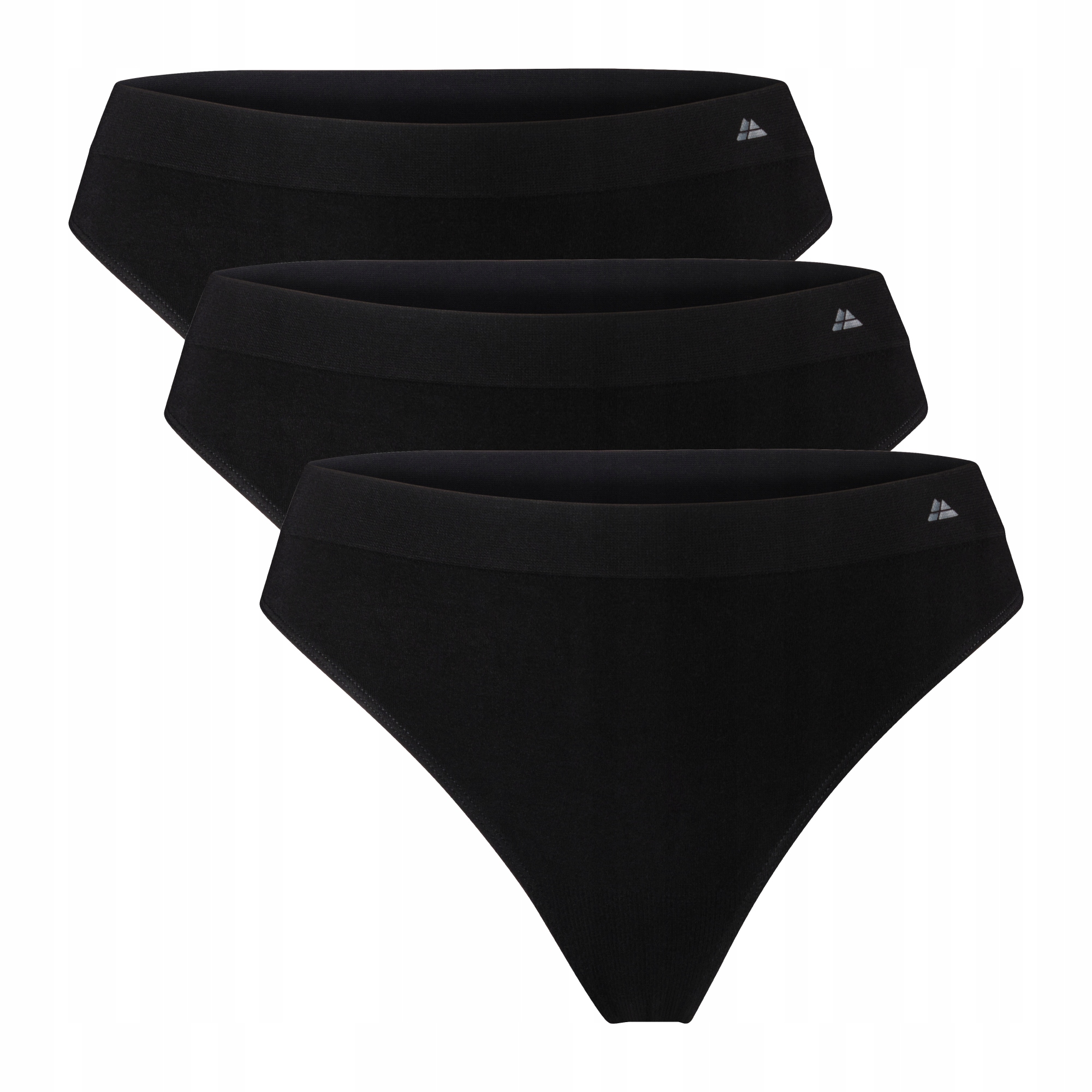 Bezszwowe Stringi Bambusowe Danish Endurance Miękkie Majtki 3-Pak XL/XXL