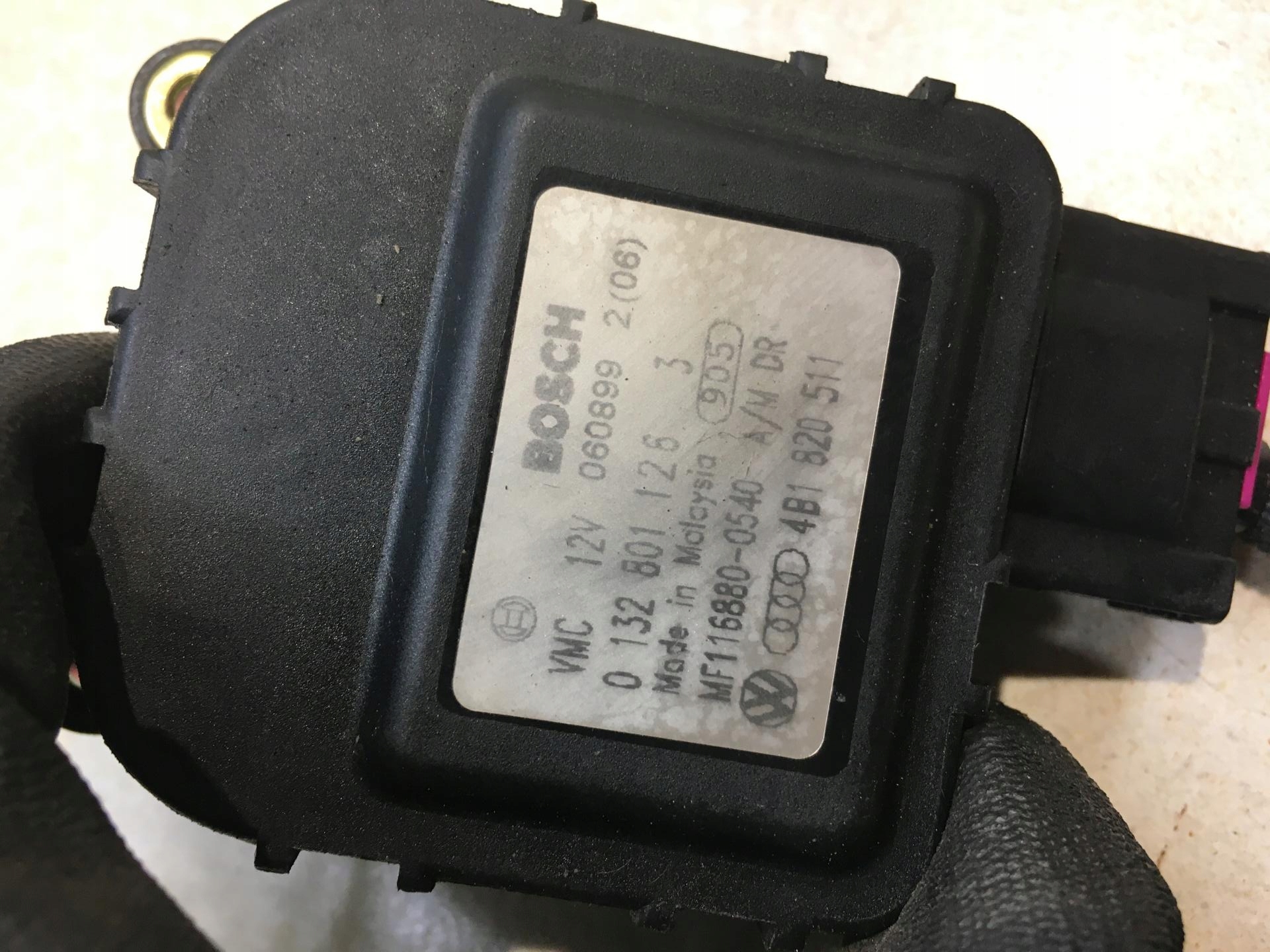 Micro moteur Bloc de chauffage complet A6 C5 0132801125 013280126