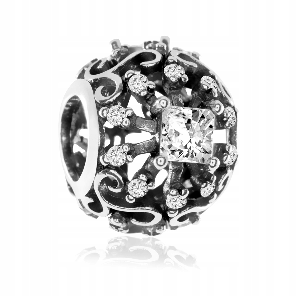 

Charms Zawieszka Koralik Murrano 925 Srebro SR138