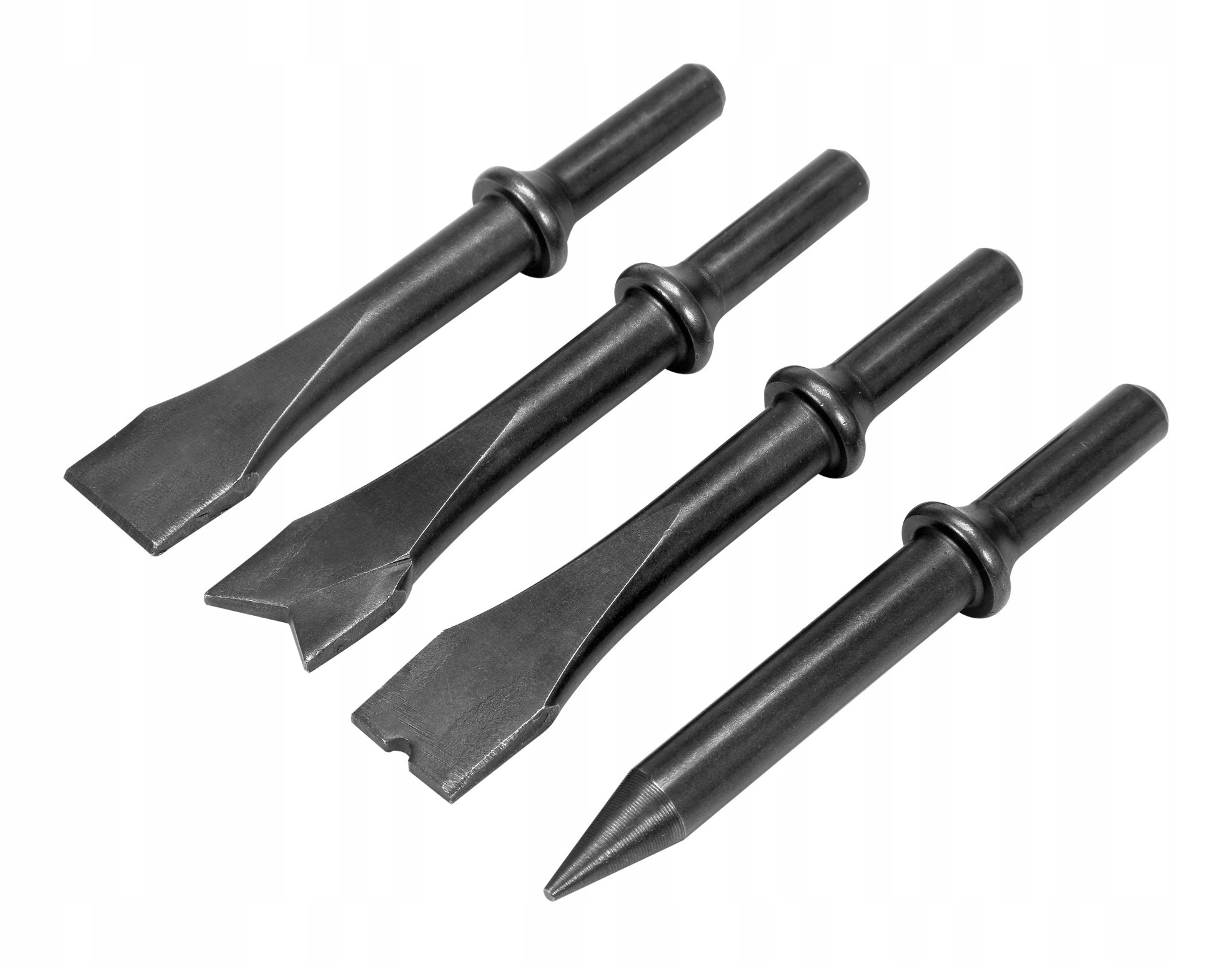 НАБОР ЗУБИЛ ДЛЯ ПНЕВМАТИЧЕСКОГО МОЛОТКА Yato 4 шт.