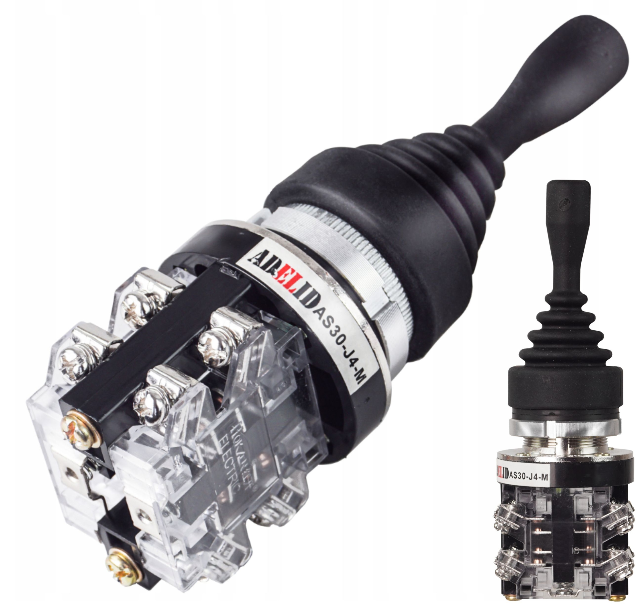 JOYSTICK MANIPULATOR ELEKTRYCZNY 4 POZYCJE 30MM