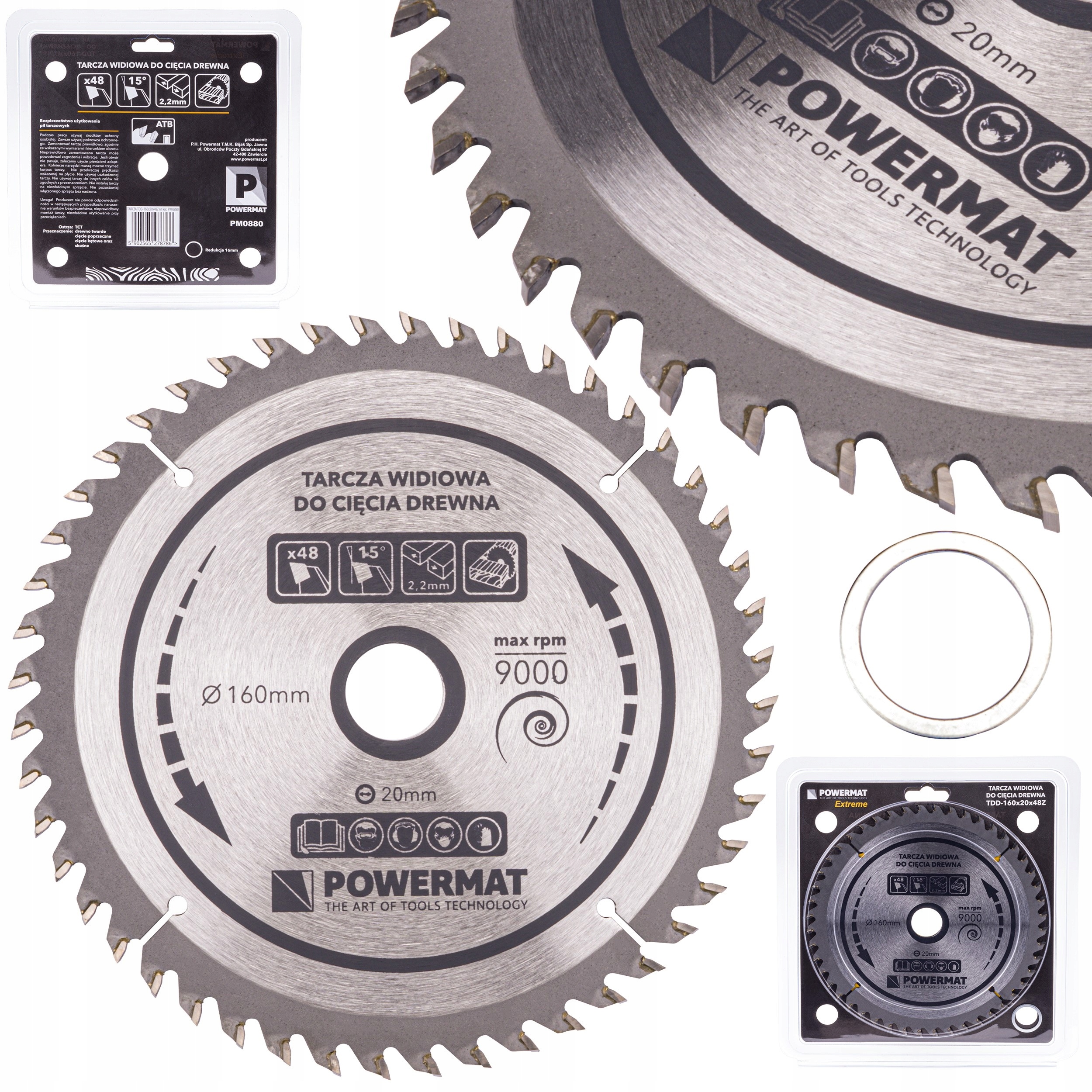 

Tarcza Widiowa Do Drewna Piły Piła 160 x 20 mm 48Z