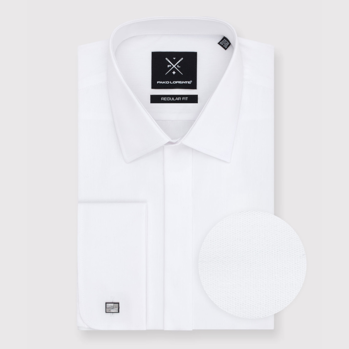 

Koszula Biała na spinki Pako Lorente 43-44/176-182