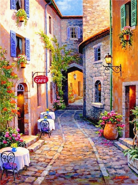 Mozaika diamantové malování, diamantová výšivka 50x70