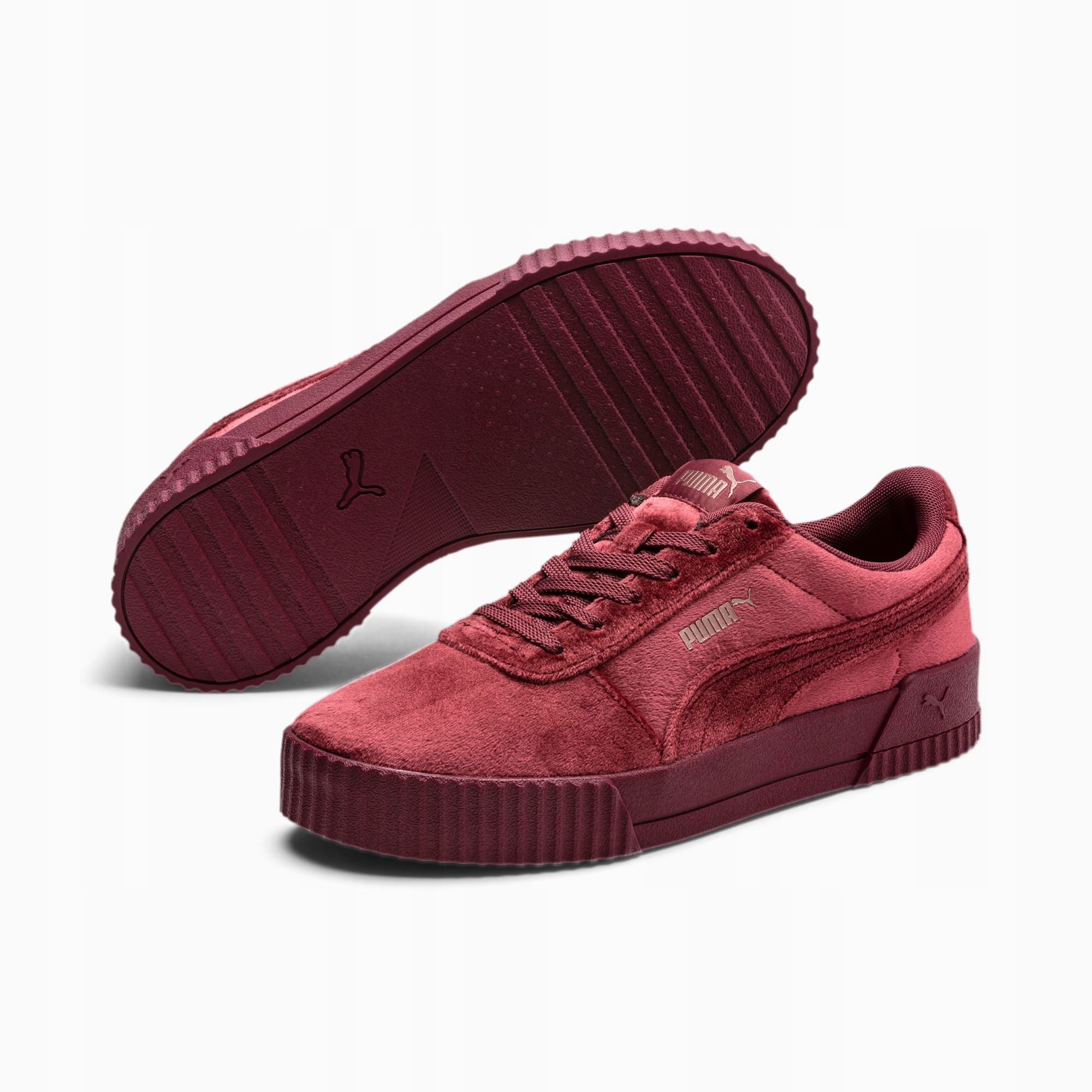 PUMA CARINA VELVET ROZM 38 DAMSKIE BUTY CZERWONE Rozmiar 38