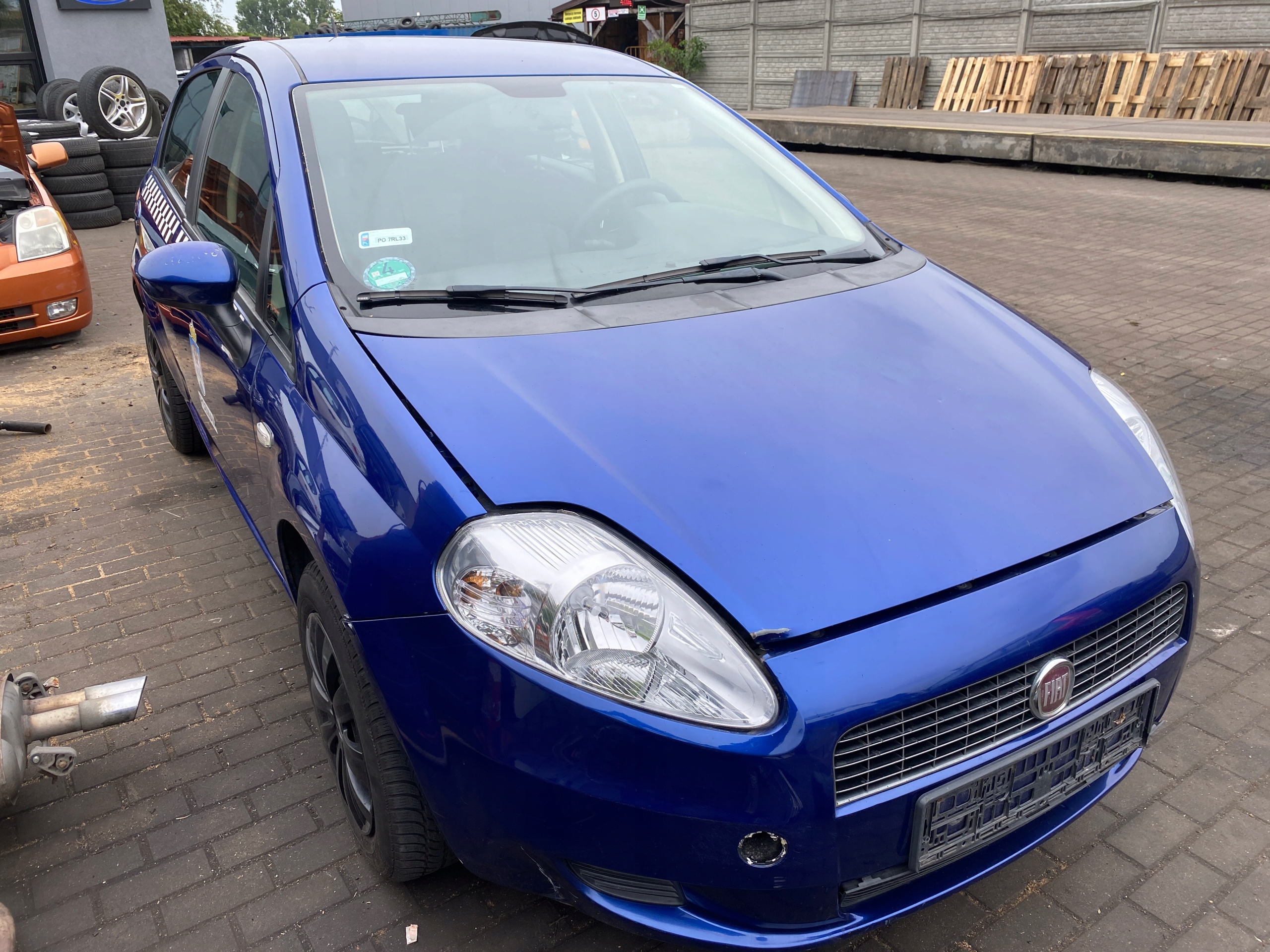 upholstery side left front Fiat Grande Punto 05-08