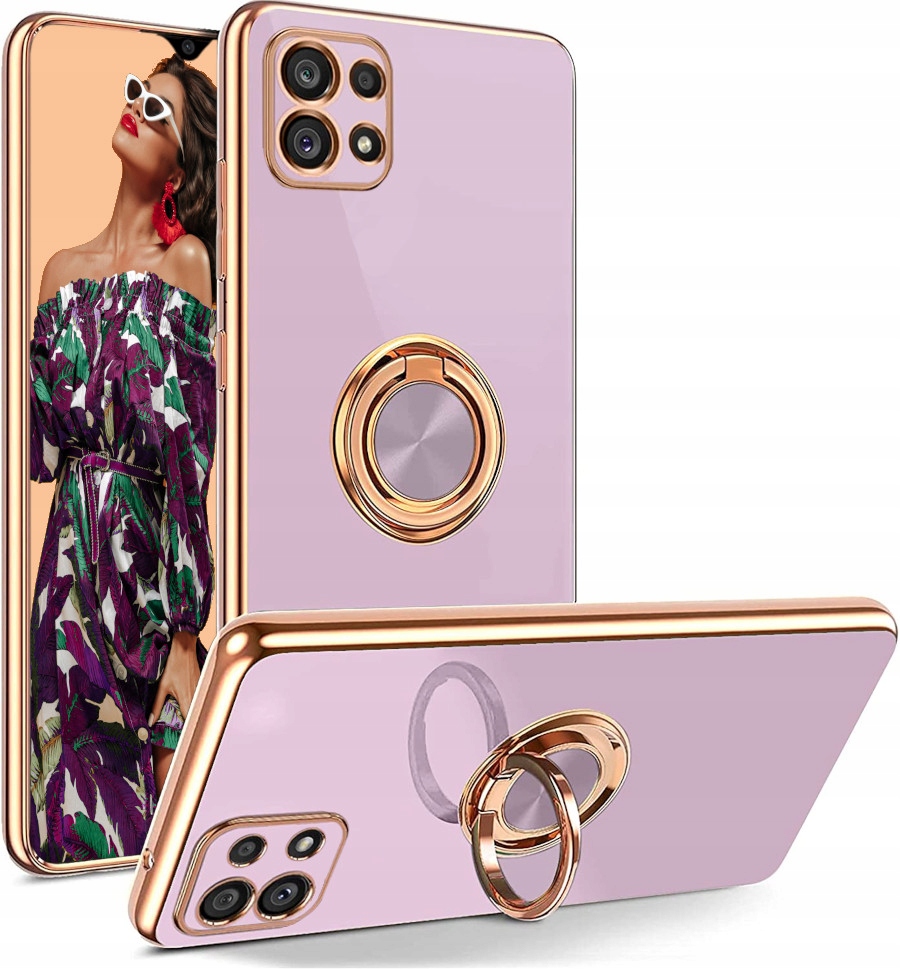 

Etui Ring Silicon Kolor Do Samsung A22 5G Szkło