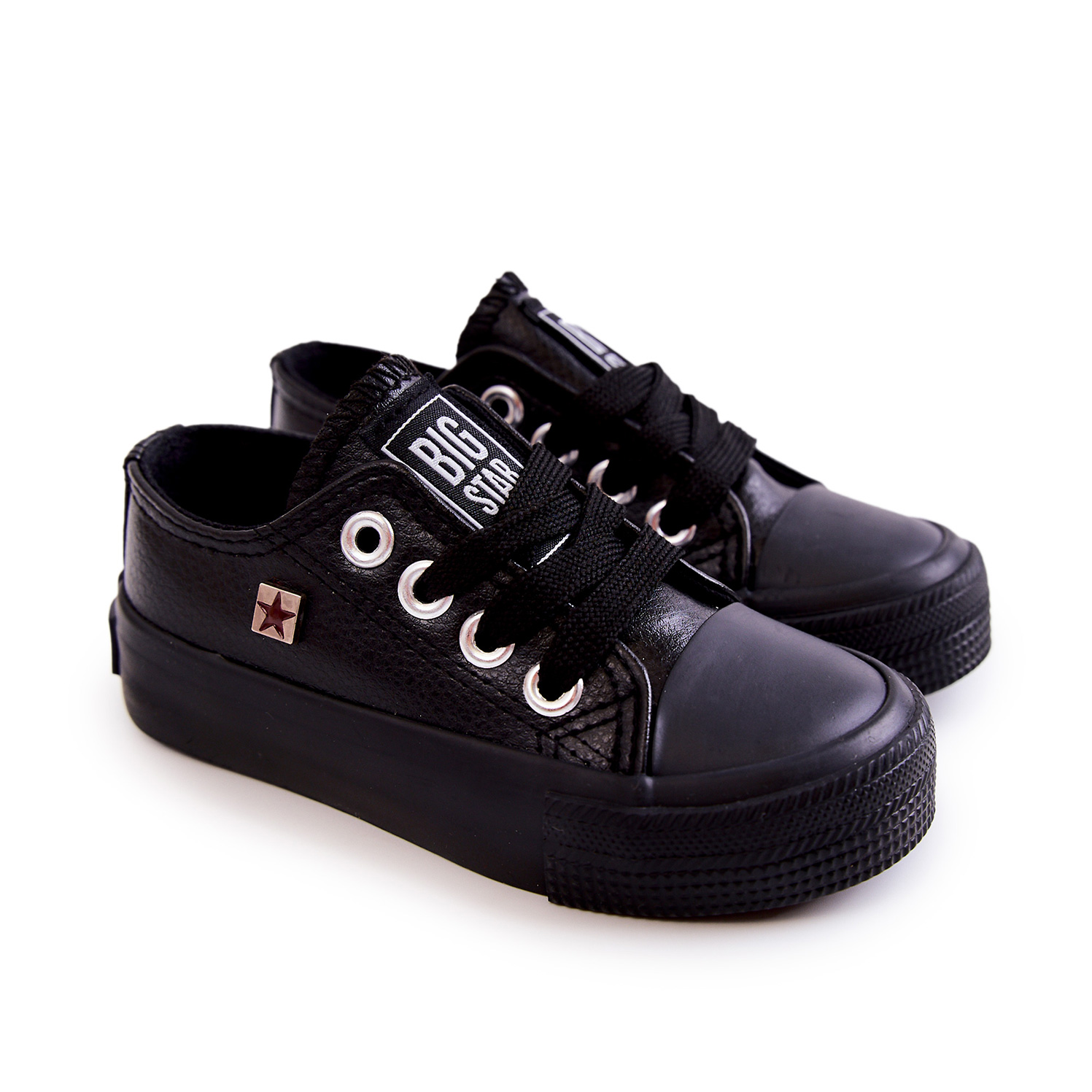 

Dziecięce Trampki Big Star JJ374311 Czarne 27