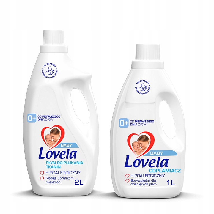 

Lovela Płyn do płukania tkanin 2L Odplamiacz 1L