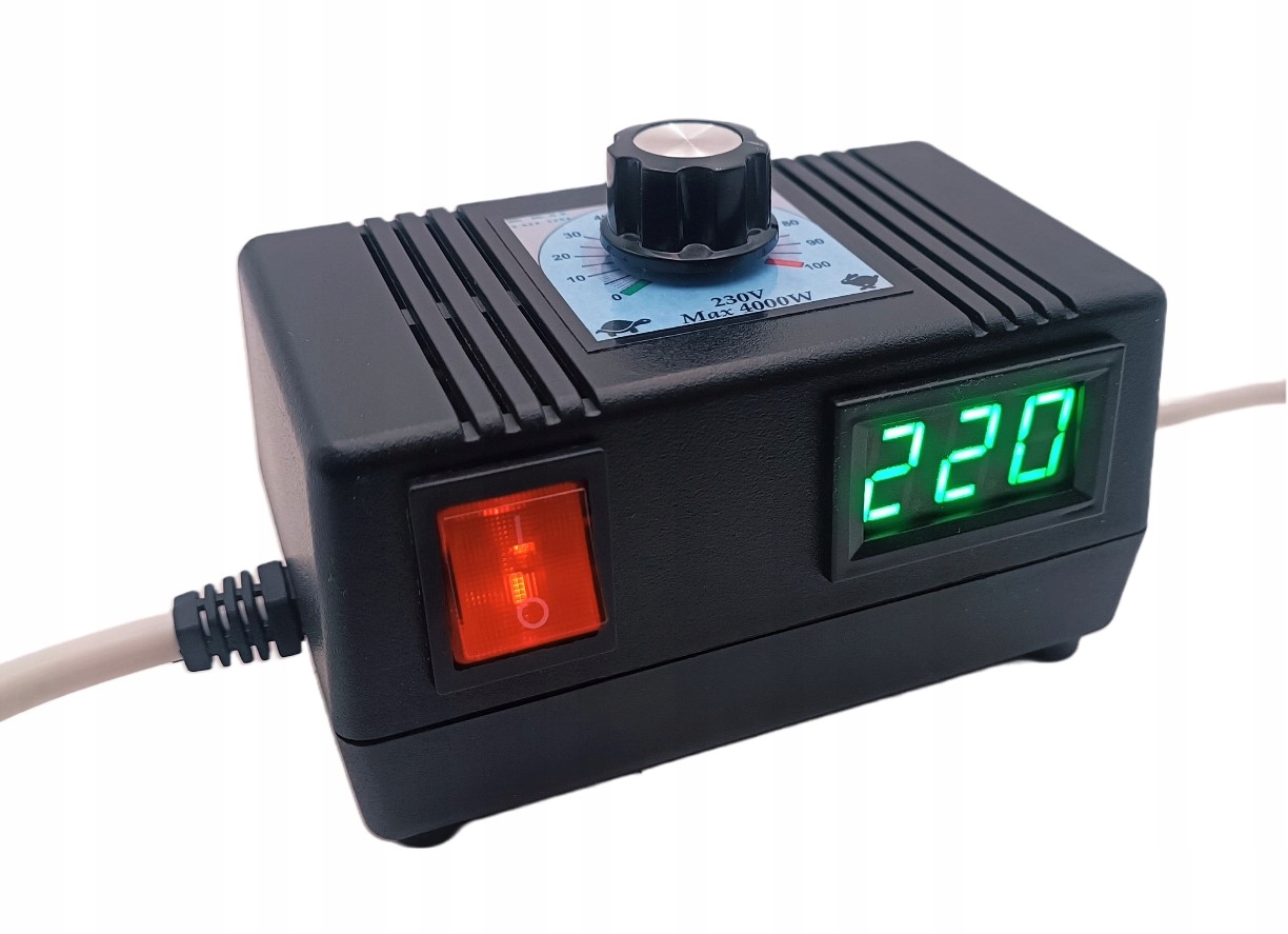 

Regulator Napięcia i Mocy 4000W 230V Wł. Zasilania