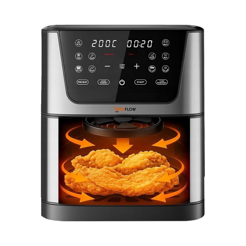 Bezkyslíková fritéza Air Fryer Memflow 8L 1800W 14 programov dotyková