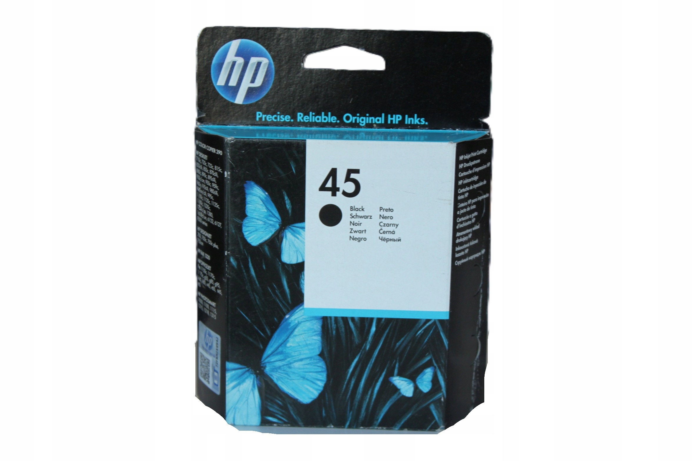 Hp 45 51645GE tusz black 13 oryginał