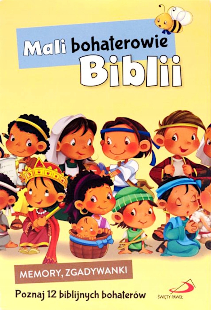 GRA MEMORY I ZGADYWANKI - MALI BOHATEROWIE BIBLII