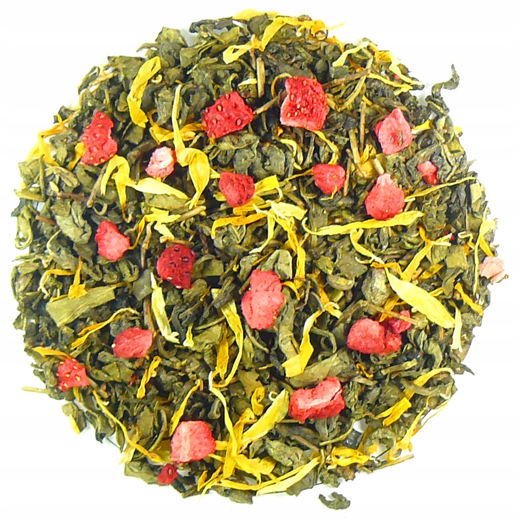 Levně Čaj Zelený Ceylon Jahoda Mango pýcha 1 kg