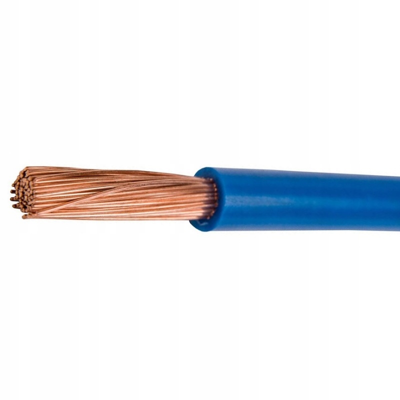 

Przewód linka Lgy 1x6mm2 750V niebieski