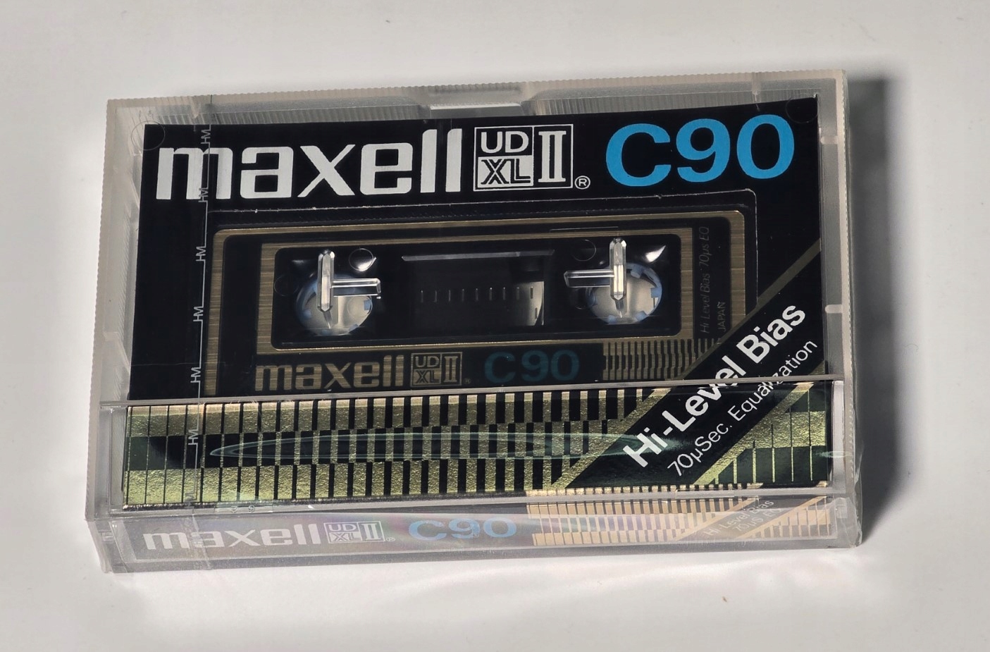 Magnetofónová Kazeta Maxell C90 Udii XL Fólia