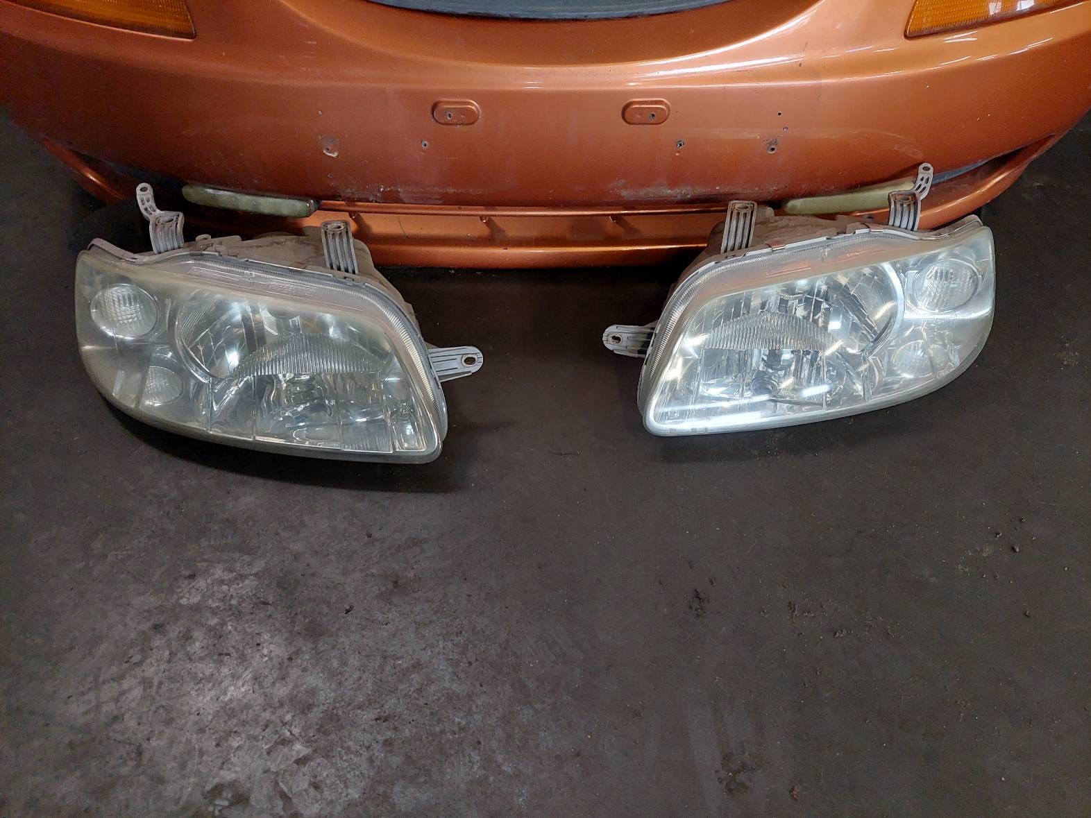complete front bumper bonnet light tension belt CHEVROLET AVEO and 54U