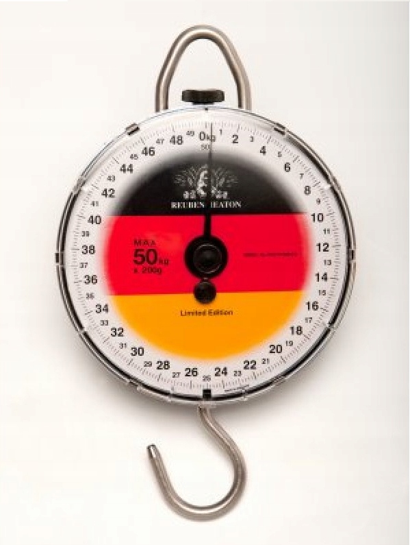 Kaprová váha Reuben Heaton Limited Edition Germany 50 kg pro vážení
