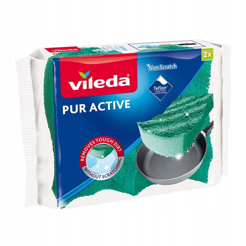 

Vileda Zmywak Pur Active Do Garnków 2sz Wytrzymały