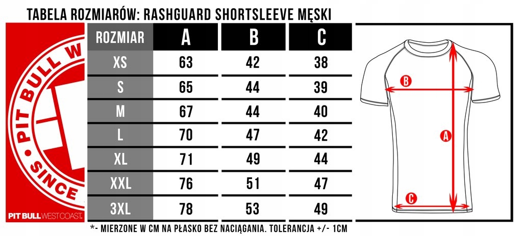 Pit Bull Rashguard Krótki Rękaw Shortsleeve Masters Of Bjj XL Kolekcja Masters of BJJ