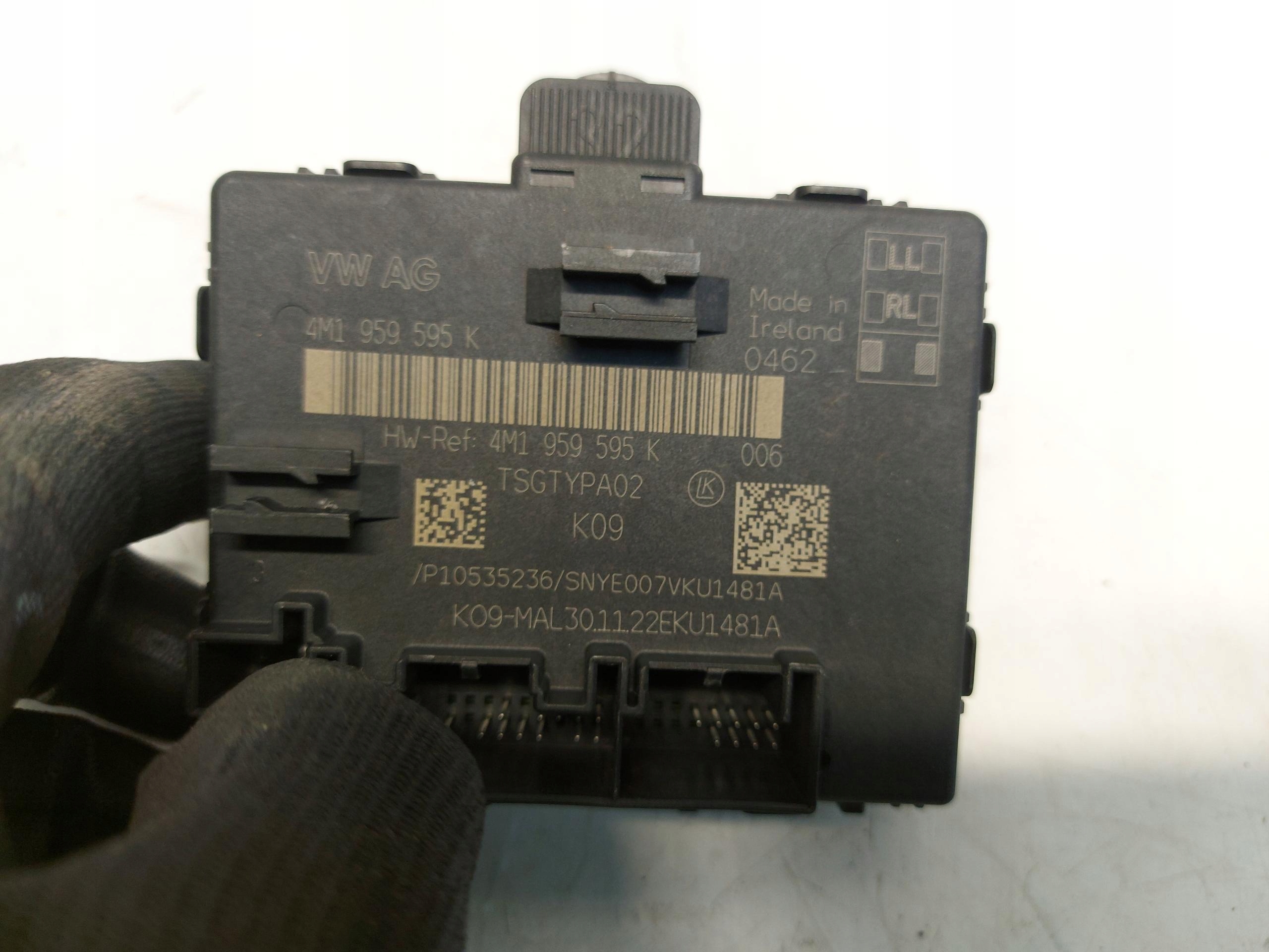 Audi A7 4K8 45 TFSI module control unit door right rear part 4M1959595K