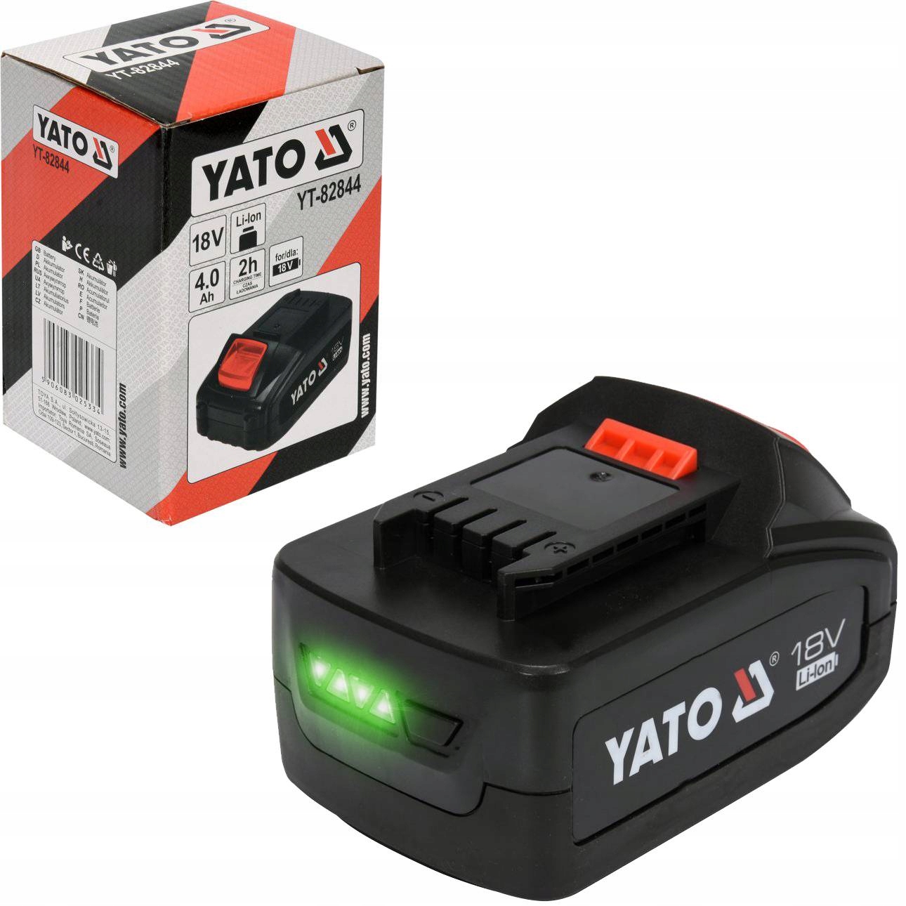 

Yato Akumulator Bateria Li-ion 18V 4,0AH YT-82844