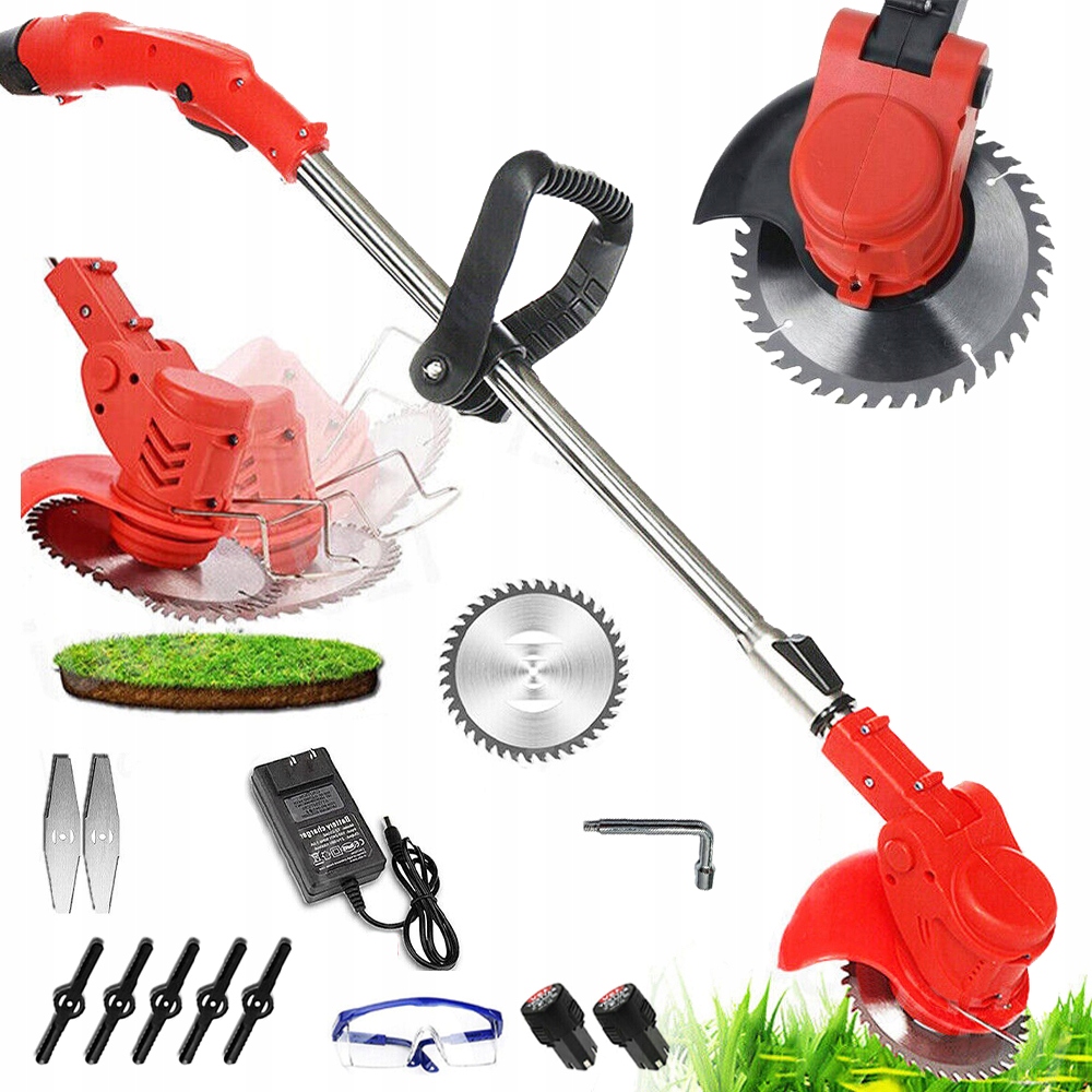 Elektrická Sekačka Na Trávu Pro Odplevelování 650 W S 2*AKU