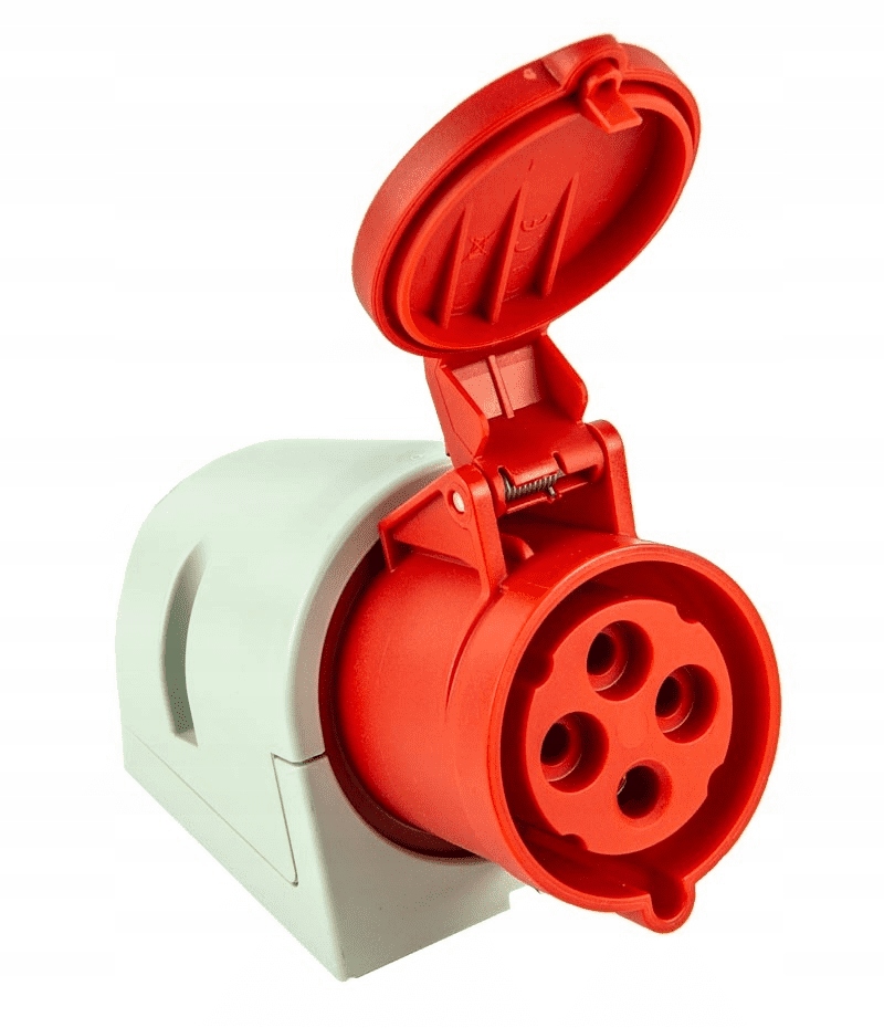 GNIAZDO STAŁE SIŁOWE 16A 4P 400V IP44