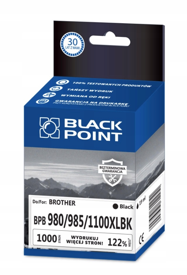 

Cart. Brother LC 980 XL czarny Blackpoint