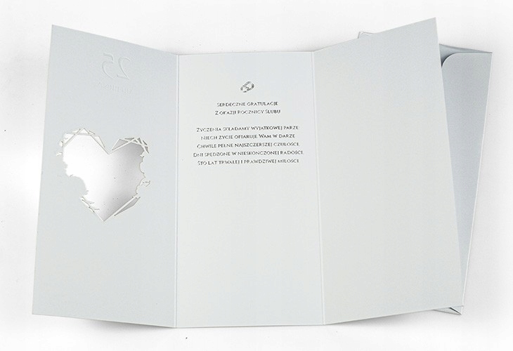 Kartka na 30 Rocznicę Ślubu Perłową lux DLLUX35R Marka inna