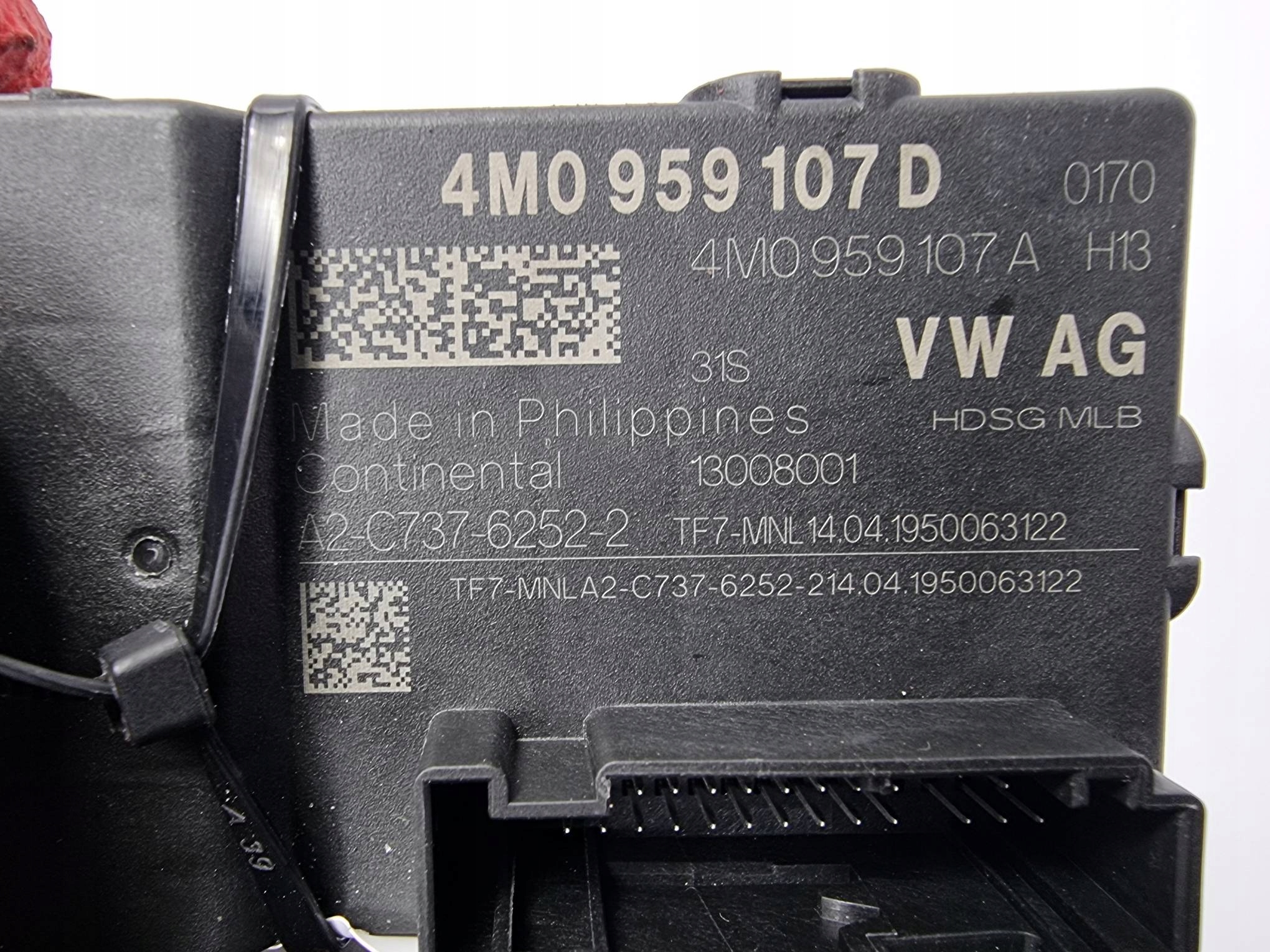 module bonnet boot 4M0959107D AUDI A4 B9